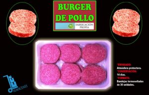 BURGER DE POLLO