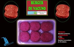 BURGER DE VACUNO