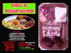 PREPARADO PARA COCIDO